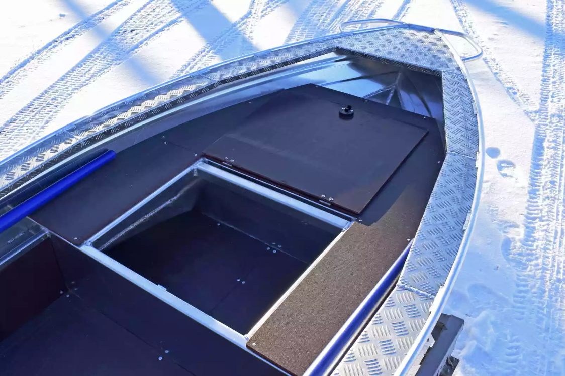 Алюминиевая лодка Wyatboat-370 Р FISH в Электростали