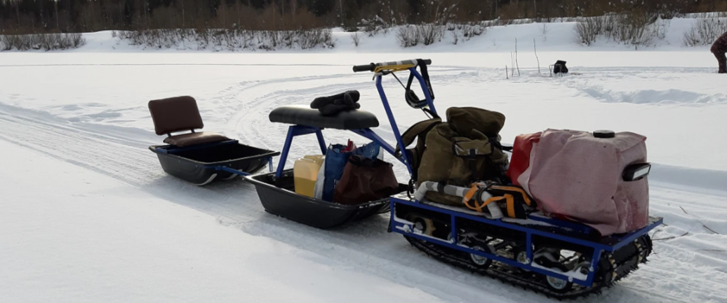 Мотобуксировщик Альбатрос-L 9 с фарой в Электростали