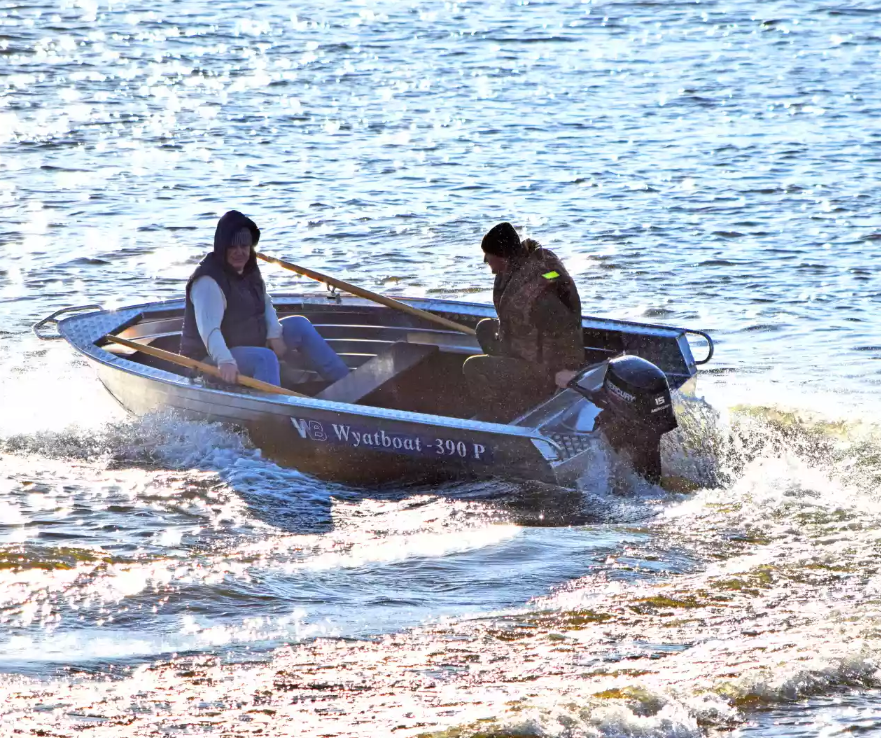 Алюминиевая лодка Wyatboat-390 P в Электростали