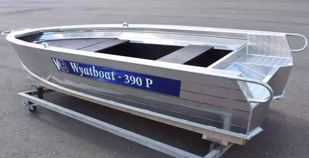 Алюминиевая лодка Wyatboat-390Р Fish в Электростали