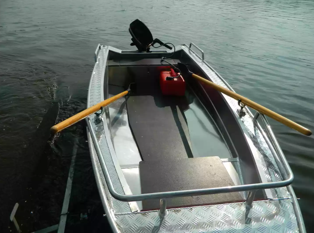 Алюминиевая лодка Wyatboat-390 У в Электростали