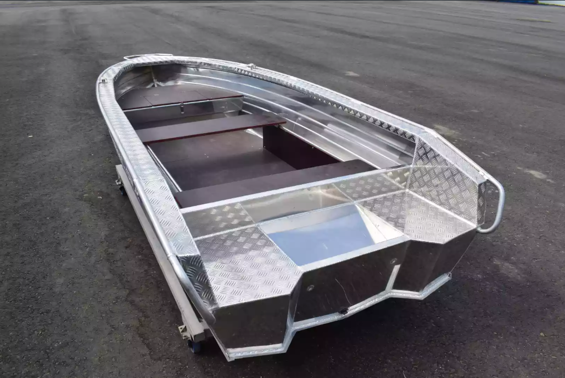 Алюминиевая лодка Wyatboat-390Р Увеличенный борт в Электростали