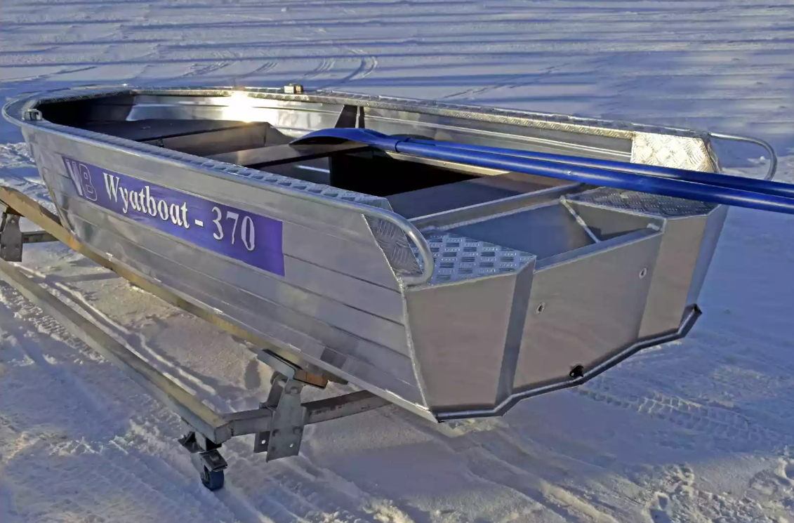 Алюминиевая лодка Wyatboat-370 Р в Электростали
