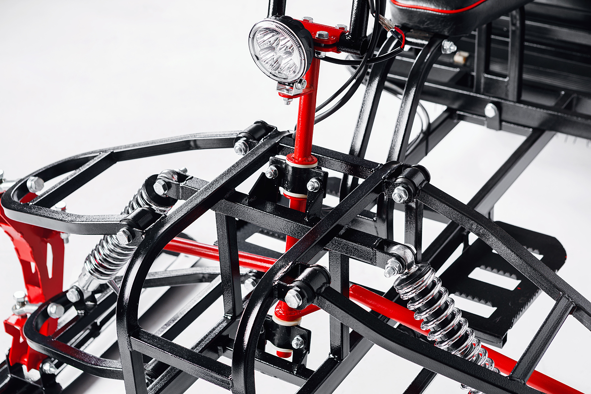 Лыжный модуль IKUDZO TERRAIN с подогревом ручек металлические лыжи в Электростали