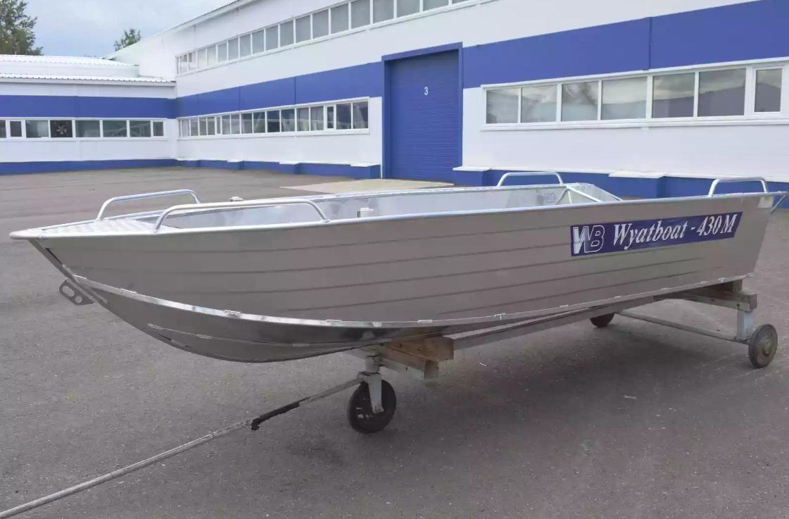 Алюминиевая лодка  Wyatboat-430М в Электростали