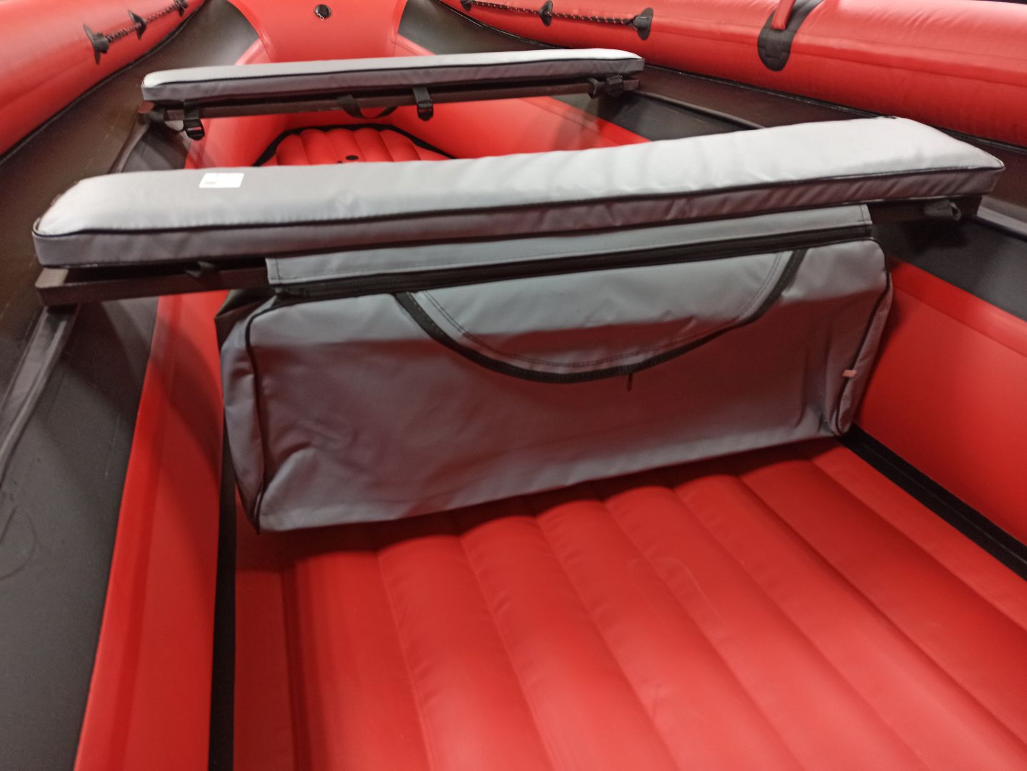 КОМПЛЕКТ МЯГКИХ НАКЛАДОК С СУМКОЙ ДЛЯ ЛОДОК 110Х20 СЕРЫЙ в Электростали