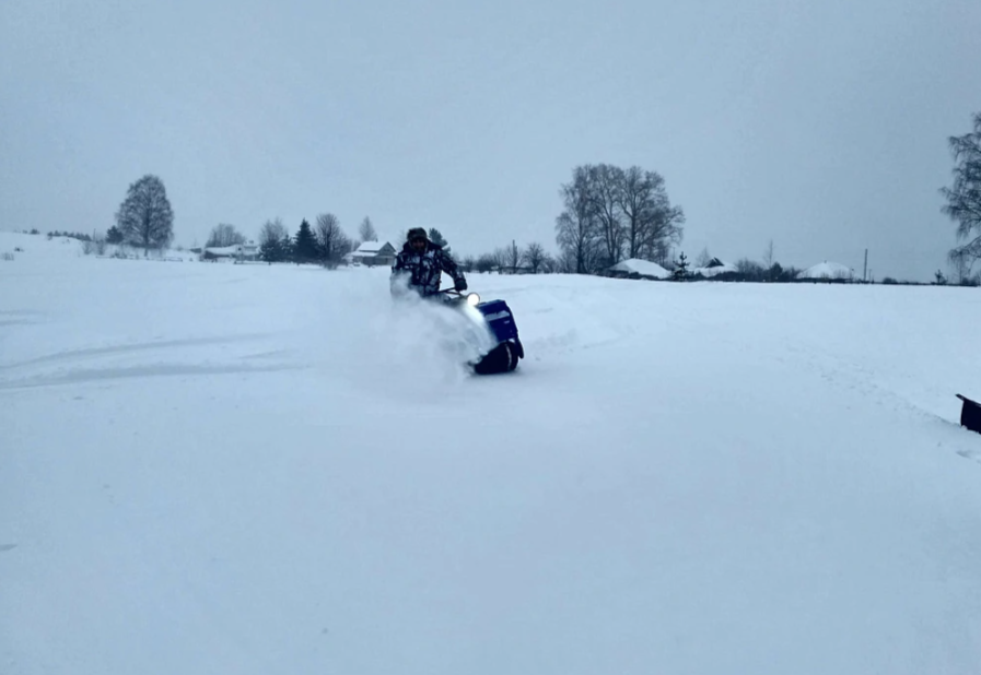 Мотобуксировщик Альбатрос-XLV 15 тележки, 1450 мм в Электростали