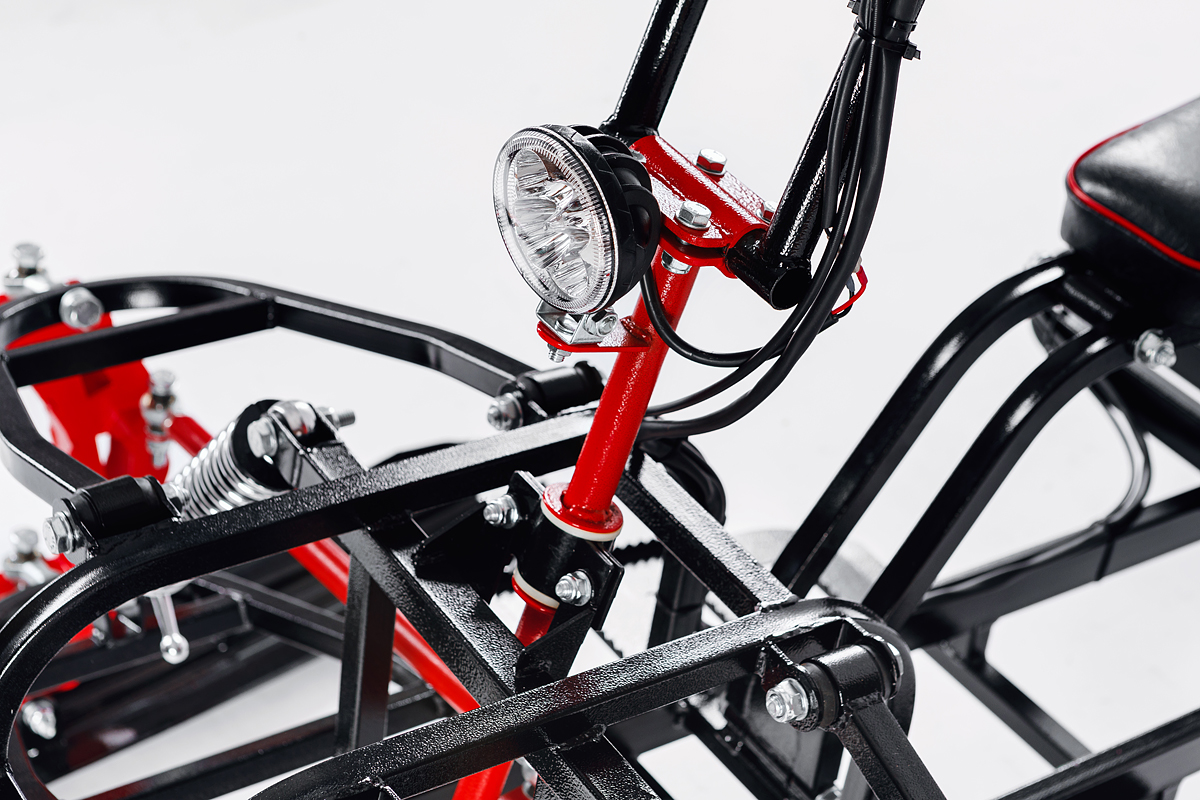 Лыжный модуль IKUDZO TERRAIN с подогревом ручек металлические лыжи в Электростали