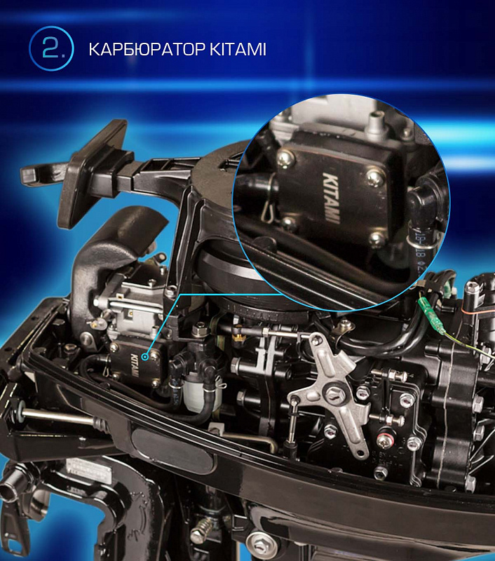 Лодочный мотор MARLIN PROLINE MP 9.9 (20) AWRL FORCE в Электростали