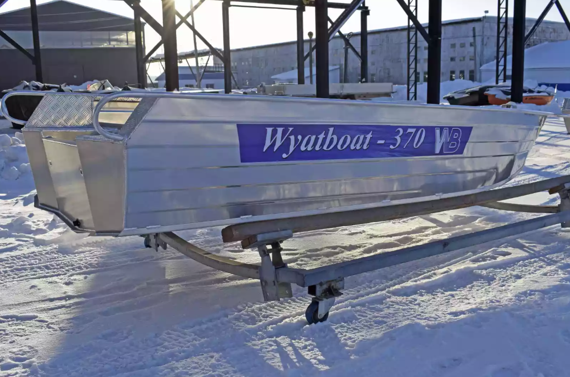 Алюминиевая лодка Wyatboat-370 Р в Электростали