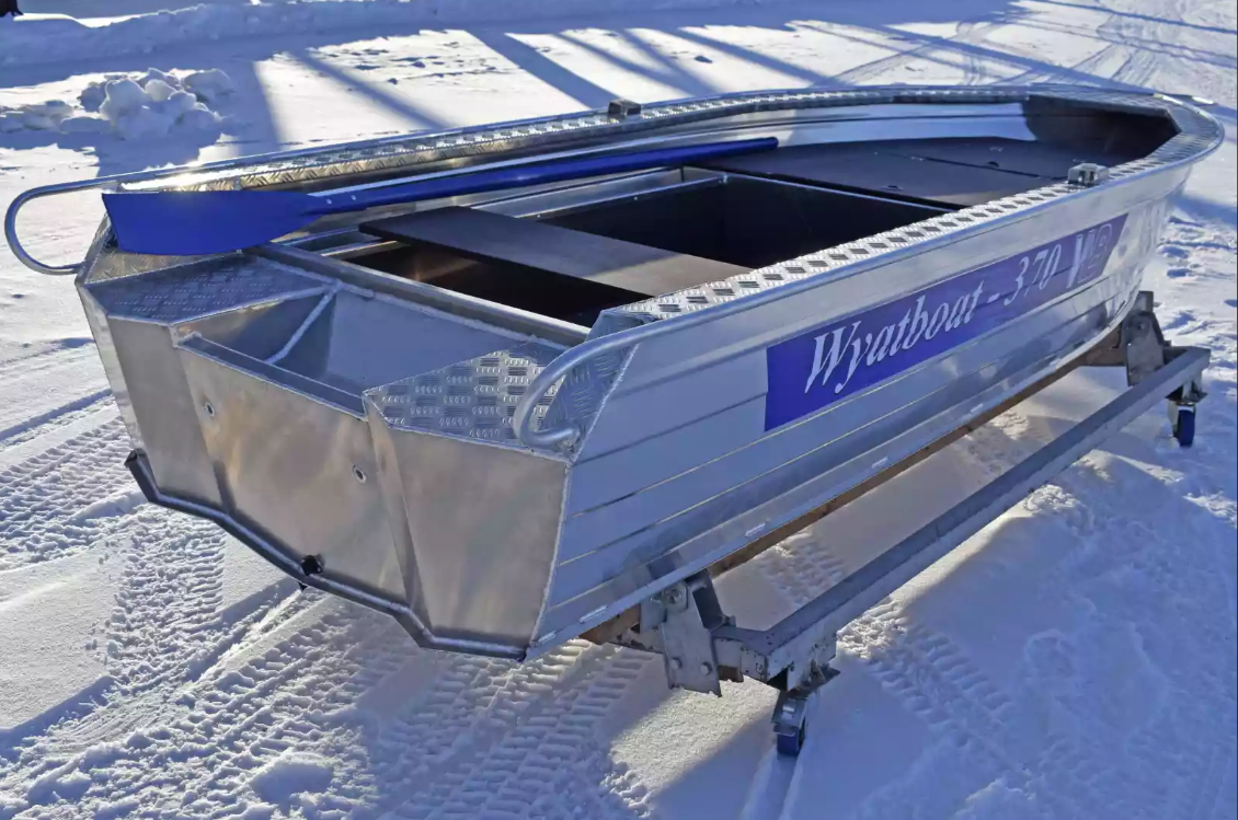 Алюминиевая лодка Wyatboat-370 Р FISH в Электростали
