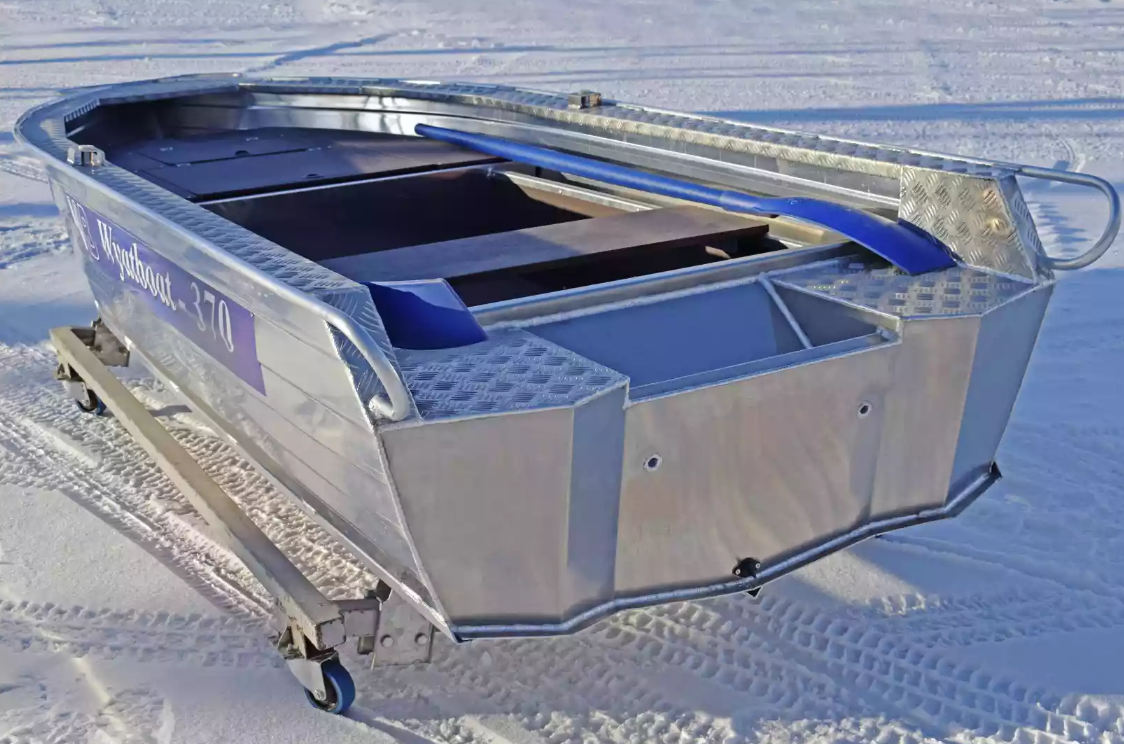 Алюминиевая лодка Wyatboat-370 Р FISH в Электростали