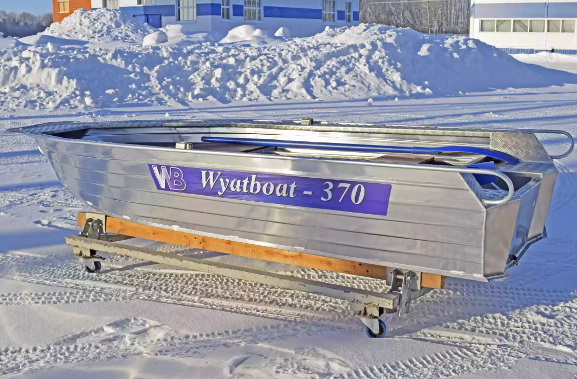 Алюминиевая лодка Wyatboat-370 Р FISH в Электростали