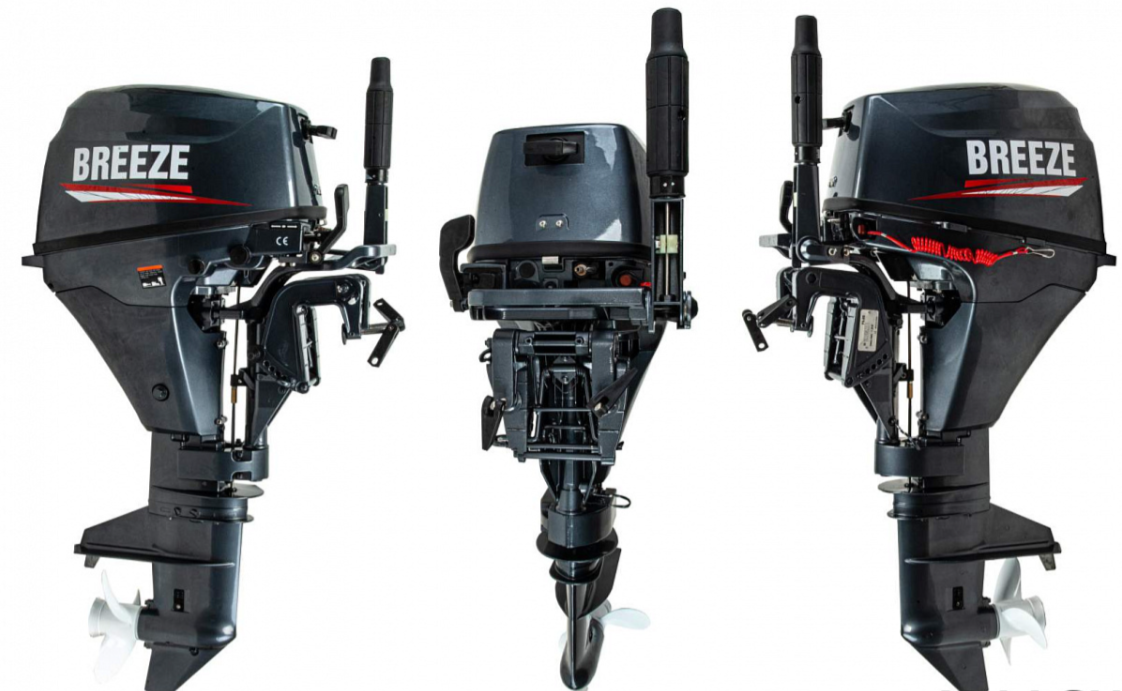 Лодочный мотор BREEZE F9,8S (4х тактный) в Электростали