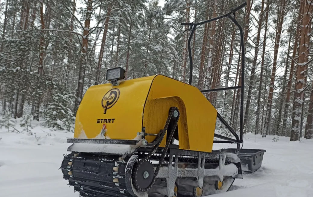 Мотобуксировщик РЫБАК СТАРТ Lifan 15 л.с. (металлический капот) в Электростали