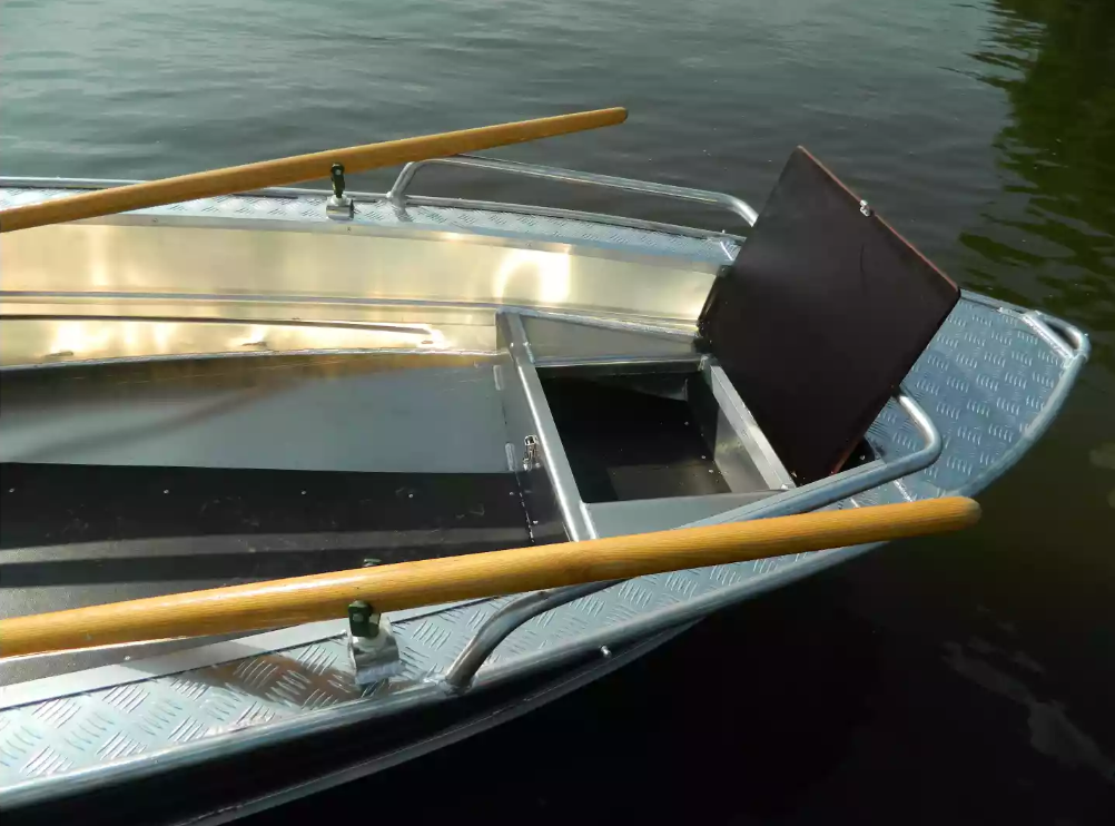 Алюминиевая лодка Wyatboat-390 У в Электростали