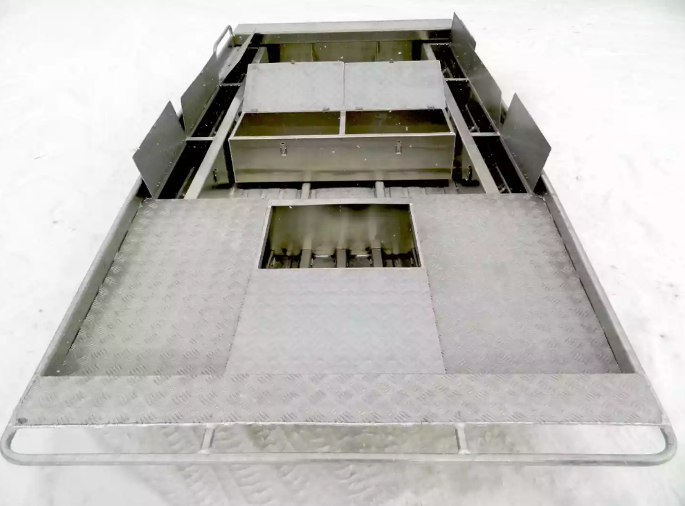 Алюминиевая лодка Wyatboat-390 Jonboat в Электростали