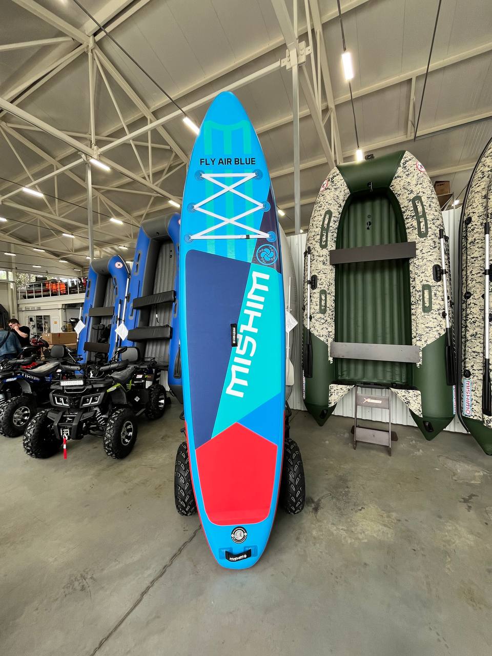 SUP (САП) Доска MISHIMO FLY AIR BLUE 10,8’ (330см) в Электростали