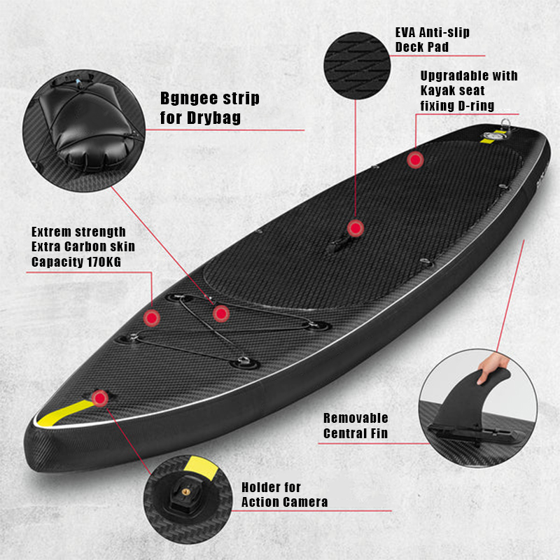 SUP (САП) ДОСКА MISHIMO CARBON DARKSIDE 11’ (335СМ) в Электростали