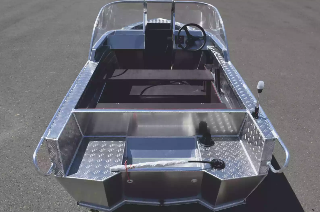 Алюминиевая лодка Wyatboat-390 DCM в Электростали