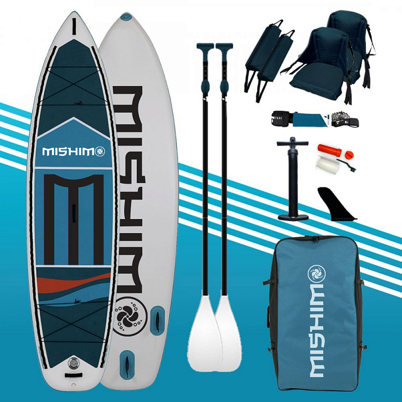 SUP (САП) Доска MISHIMO BIG-SPORT 12.6 в Электростали