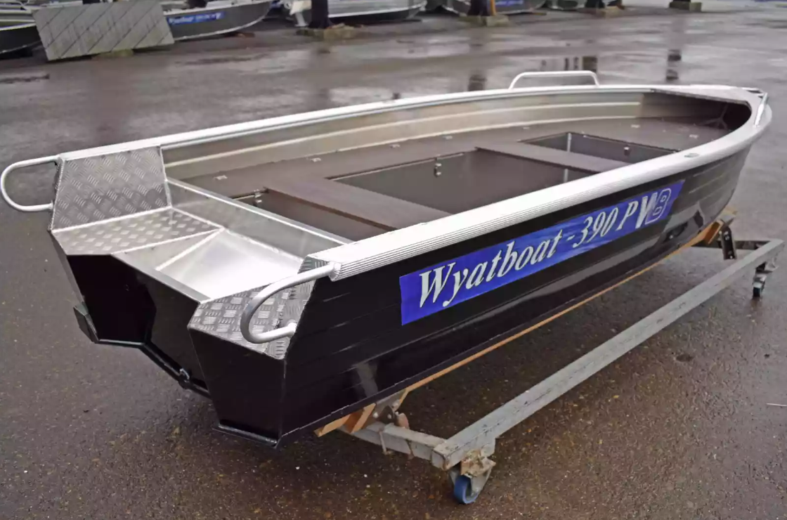 Алюминиевая лодка Wyatboat-390РМ в Электростали