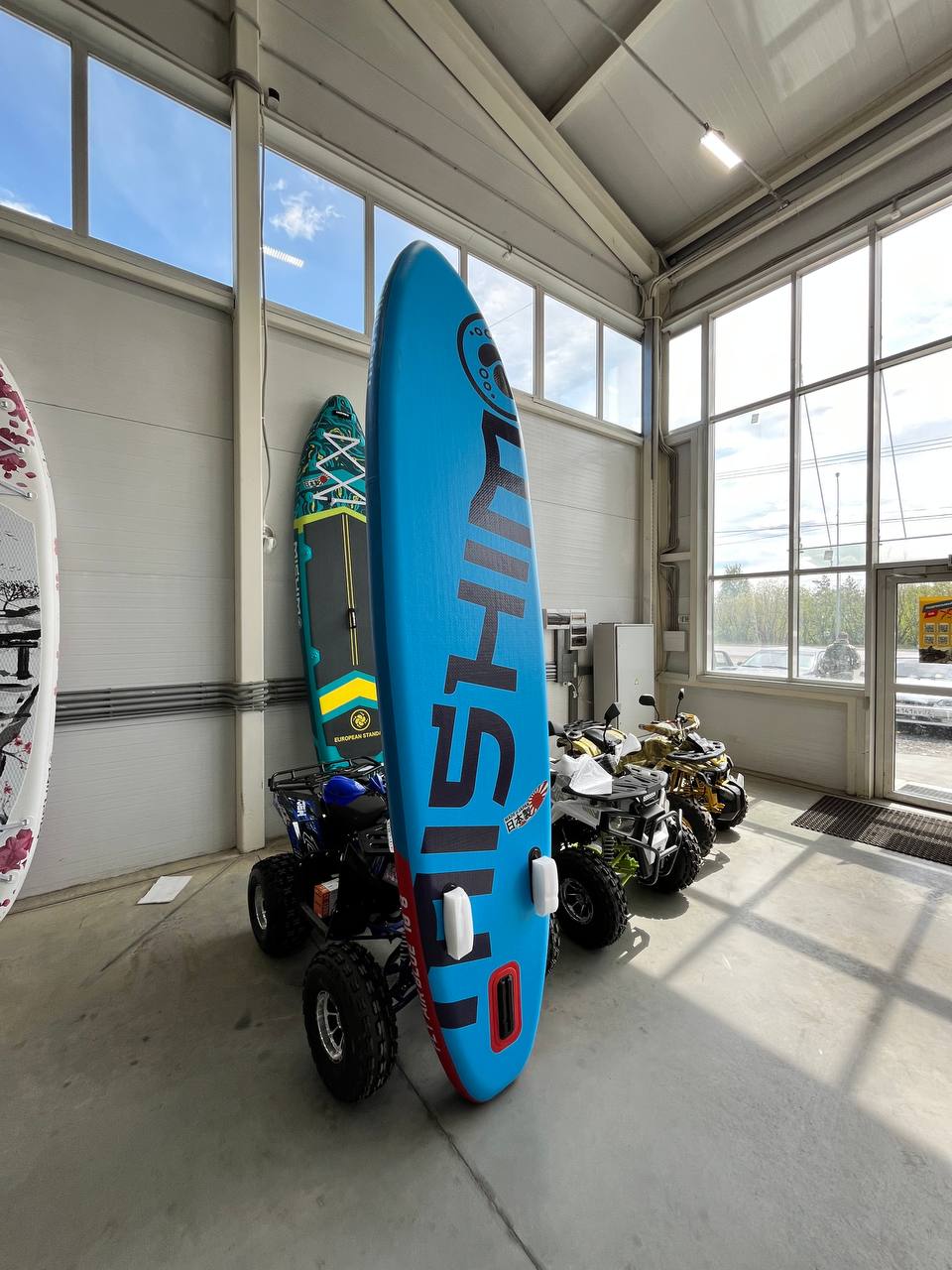 SUP (САП) Доска MISHIMO FLY AIR BLUE 10,8’ (330см) в Электростали