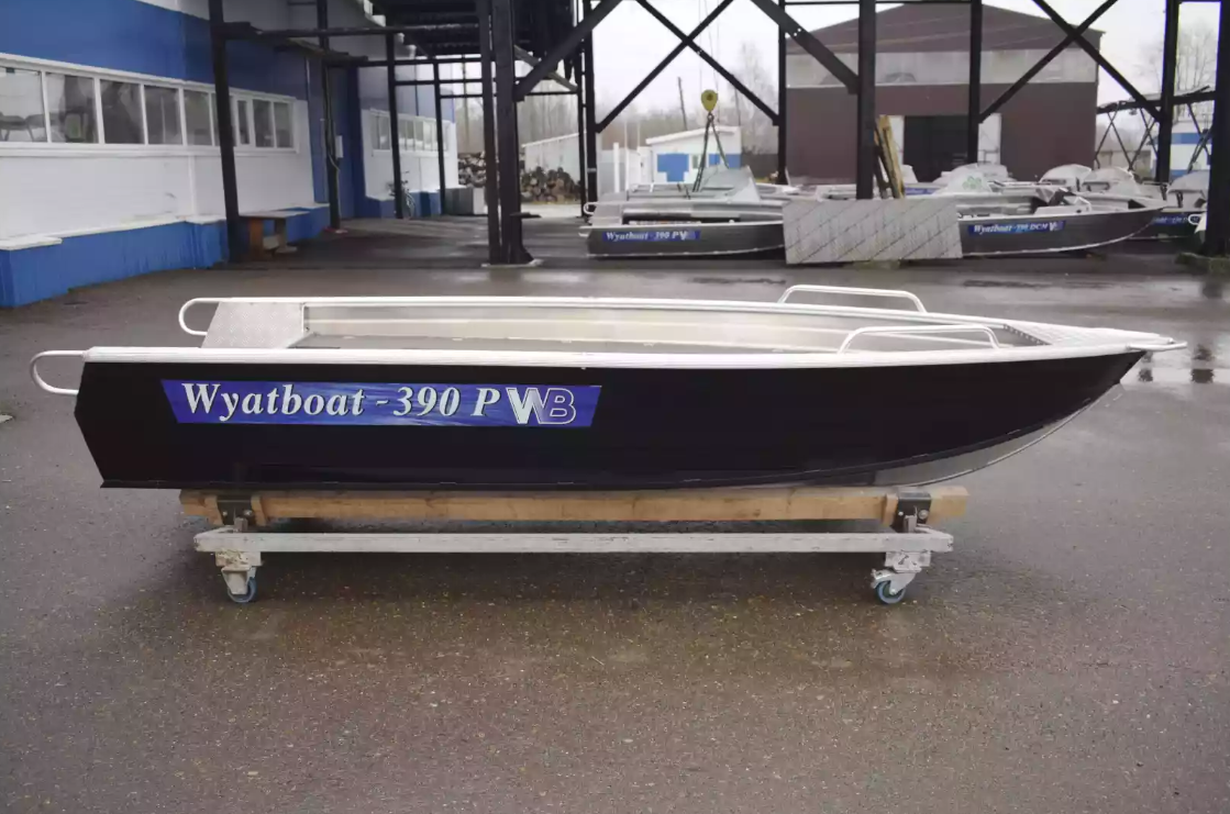 Алюминиевая лодка Wyatboat-390РМ в Электростали