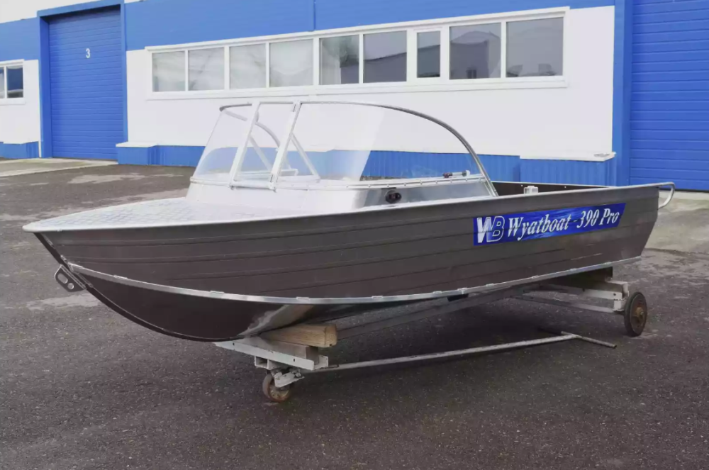 Алюминиевая лодка Wyatboat-390 Pro в Электростали