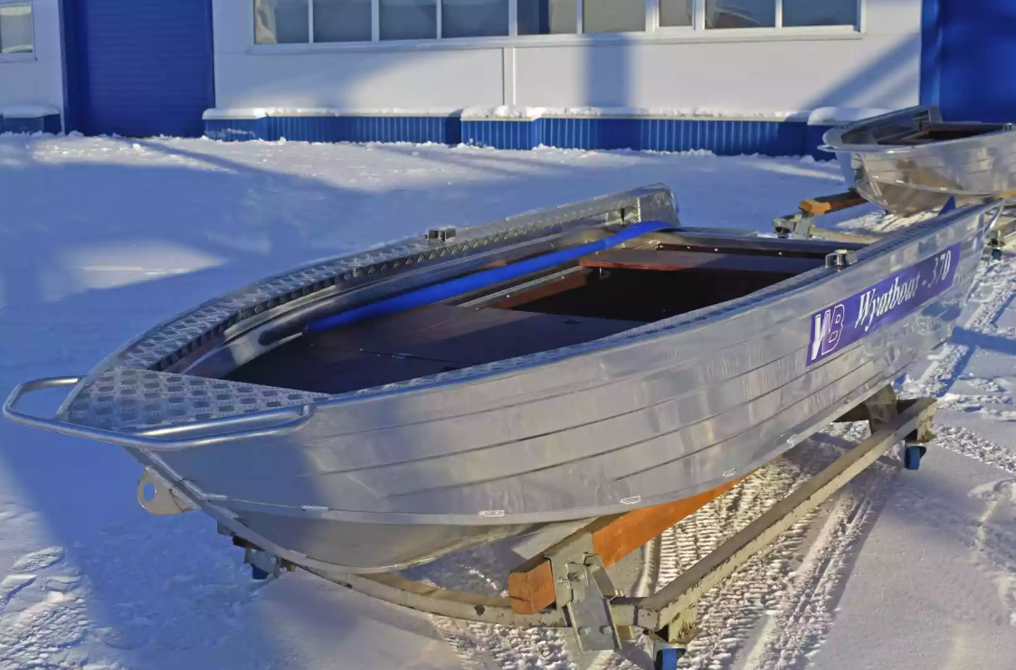 Алюминиевая лодка Wyatboat-370 Р FISH в Электростали