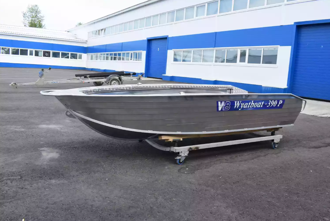Алюминиевая лодка Wyatboat-390Р Увеличенный борт в Электростали
