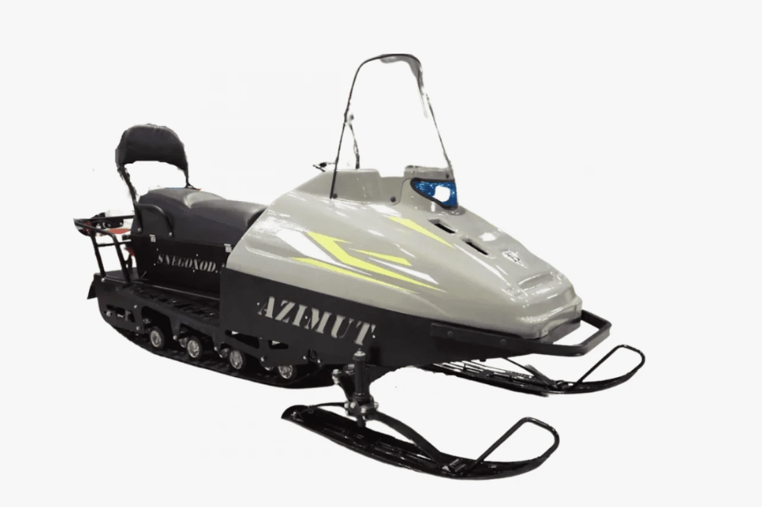 Миниснегоход Бурлак Азимут 24 л.с. , эл.запуск, реверс, тормоз гидравл, капот серый в Электростали