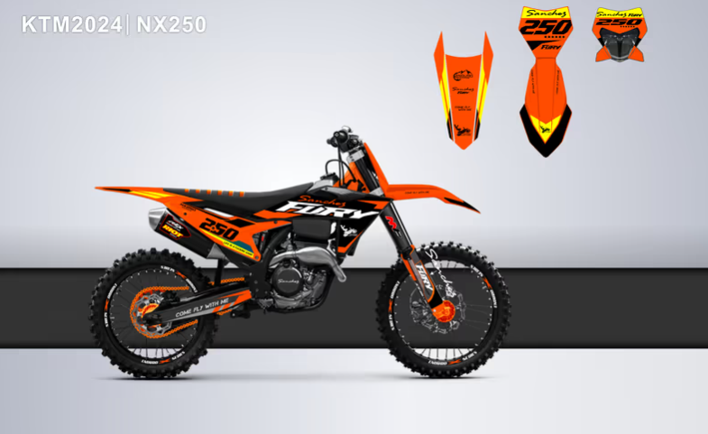 Кроссовый мотоцикл Sanchez Fury NX250 в Электростали