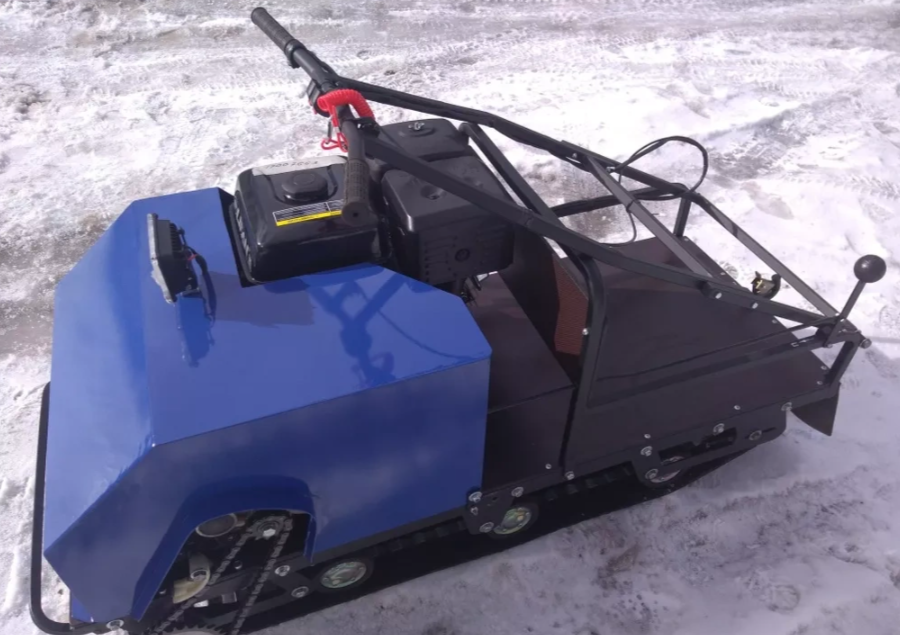 Мотобуксировщик AhtaR ЗИМА с реверсом (задний ход) в Электростали