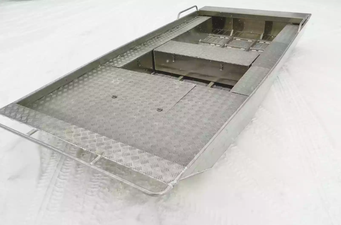 Алюминиевая лодка Wyatboat-390 Jonboat в Электростали