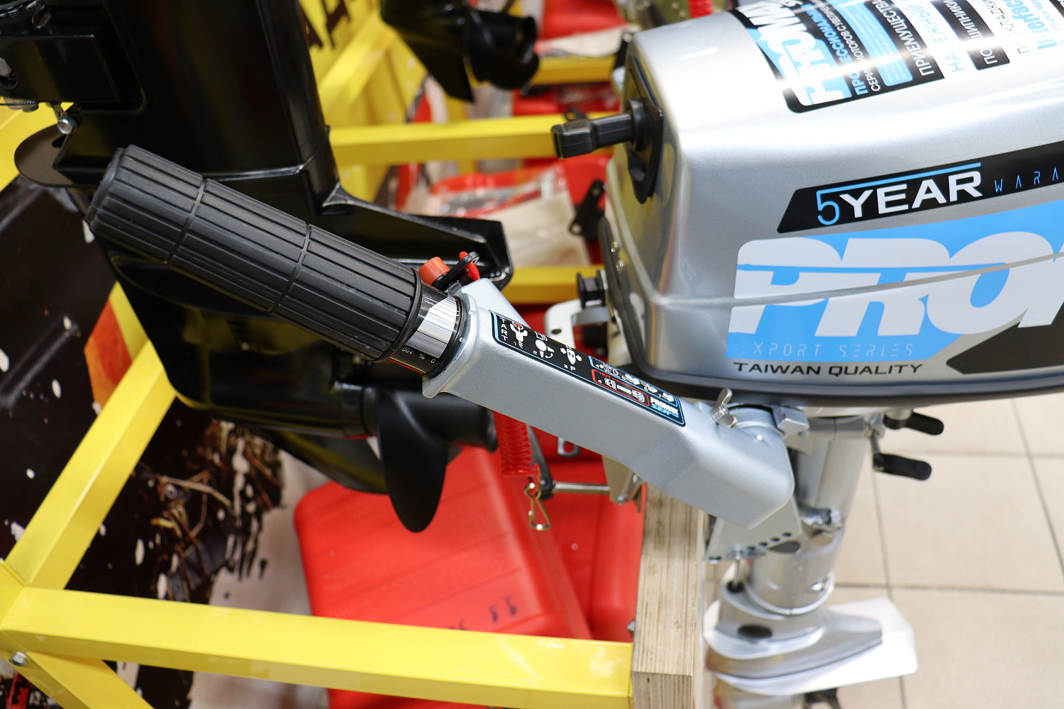 Лодочный мотор PROMAX SP5FHS (внешний бак 12 л) в Электростали