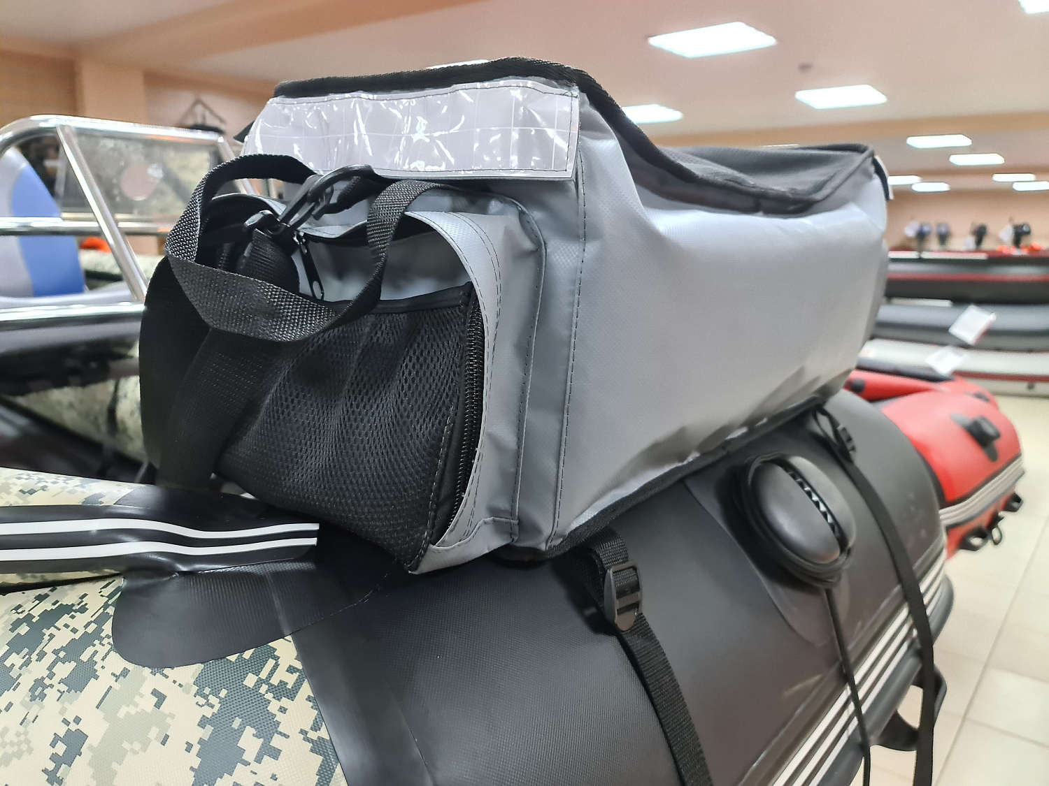 СУМКА ЛЮКС НА БАЛЛОН ДЛЯ ЛОДОК ПВХ 50Х25Х25 СМ в Электростали