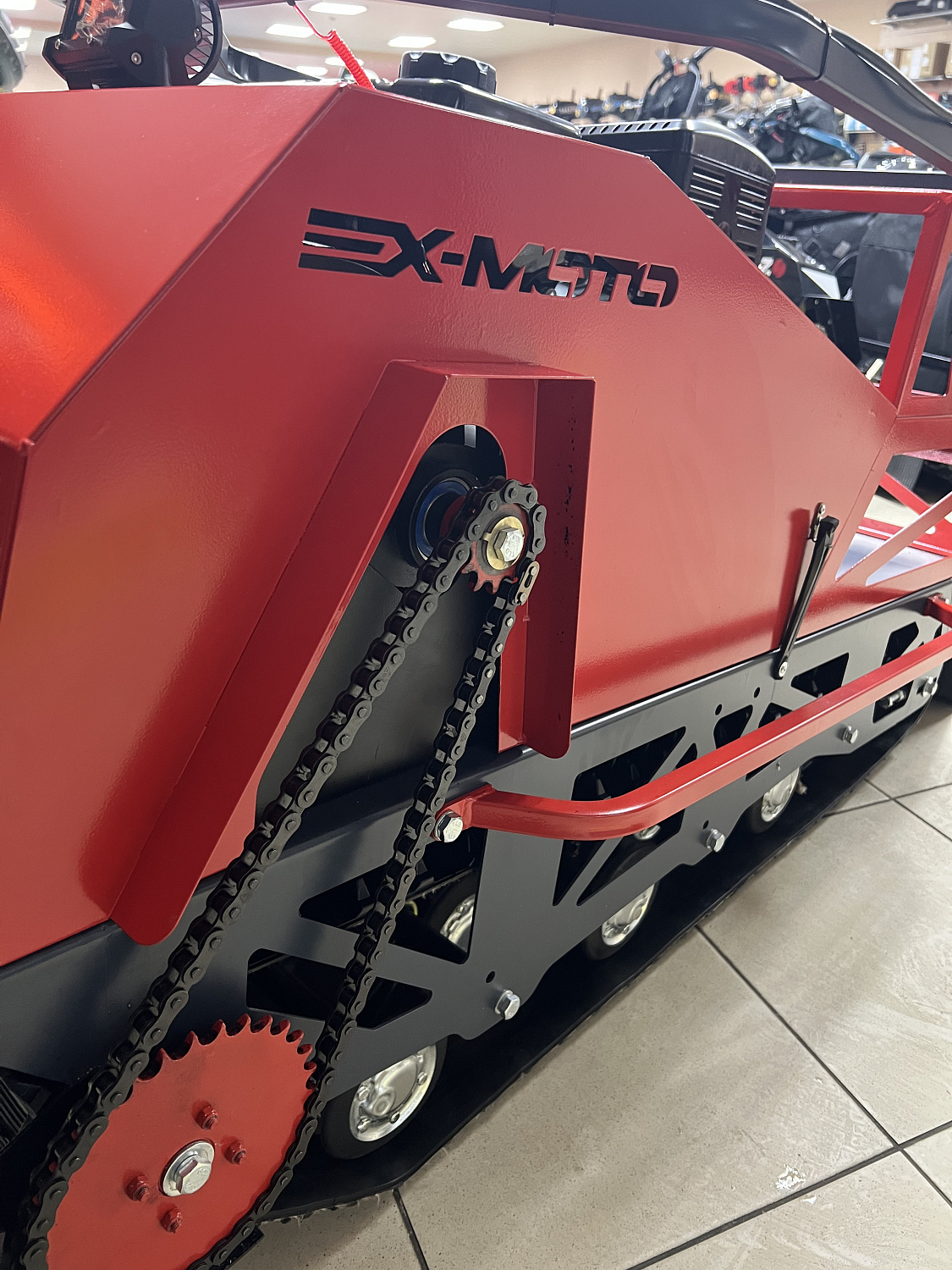 Мотобуксировщик EX-MOTO SNOWDOG S500 15л.с в Электростали