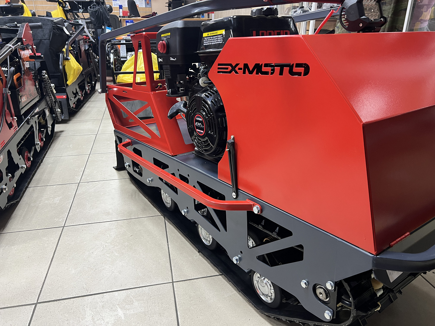 Мотобуксировщик EX-MOTO SNOWDOG S500 15л.с в Электростали