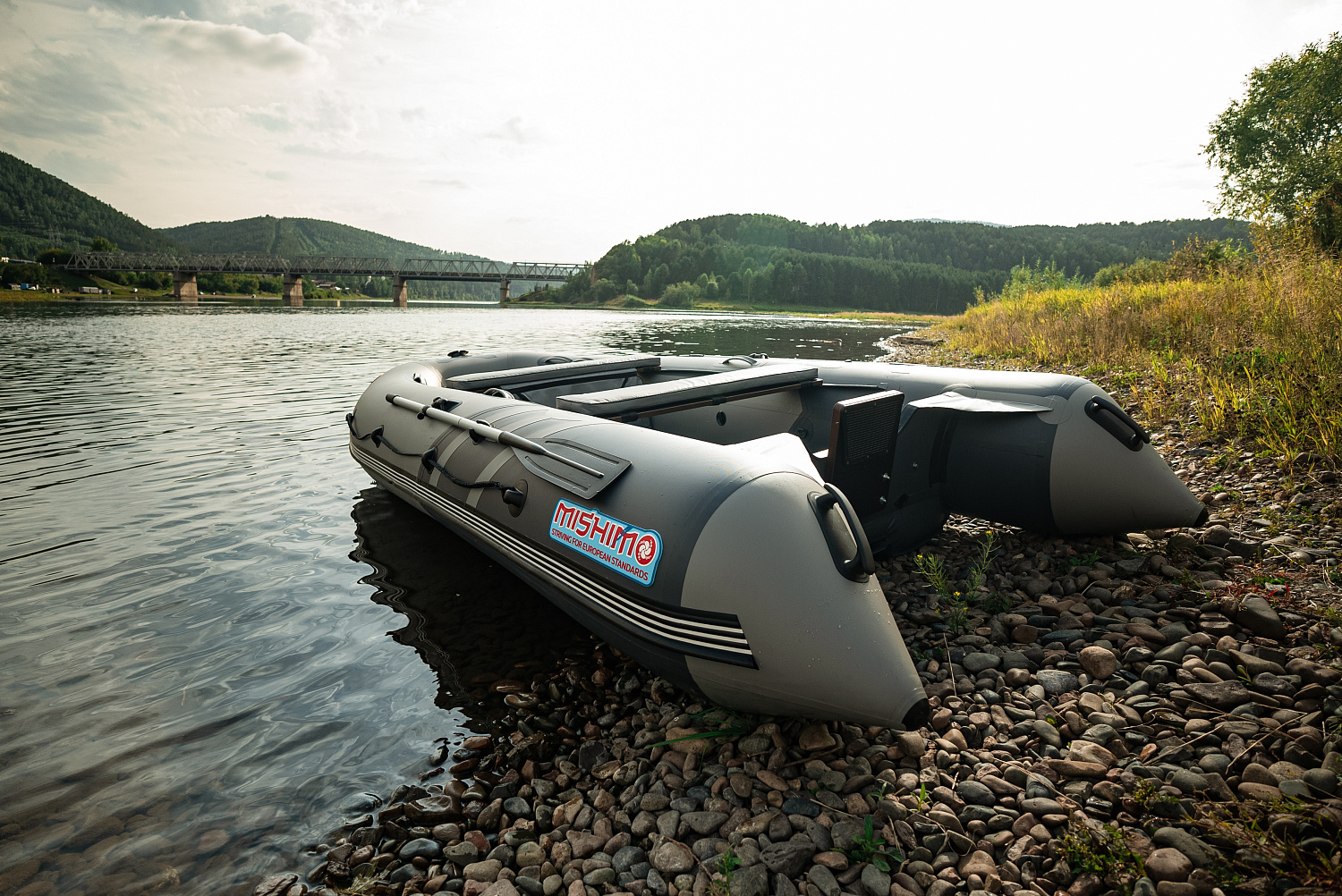 Лодка MISHIMO RIVER JET 390 под водомет в Электростали