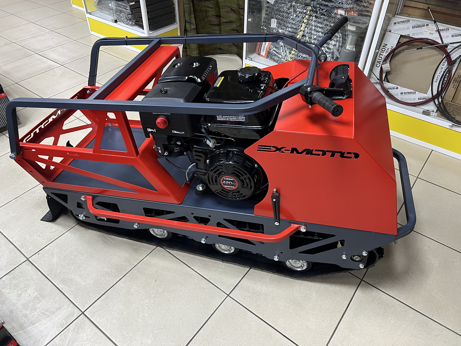 Мотобуксировщик EX-MOTO SNOWDOG S500 15л.с в Электростали