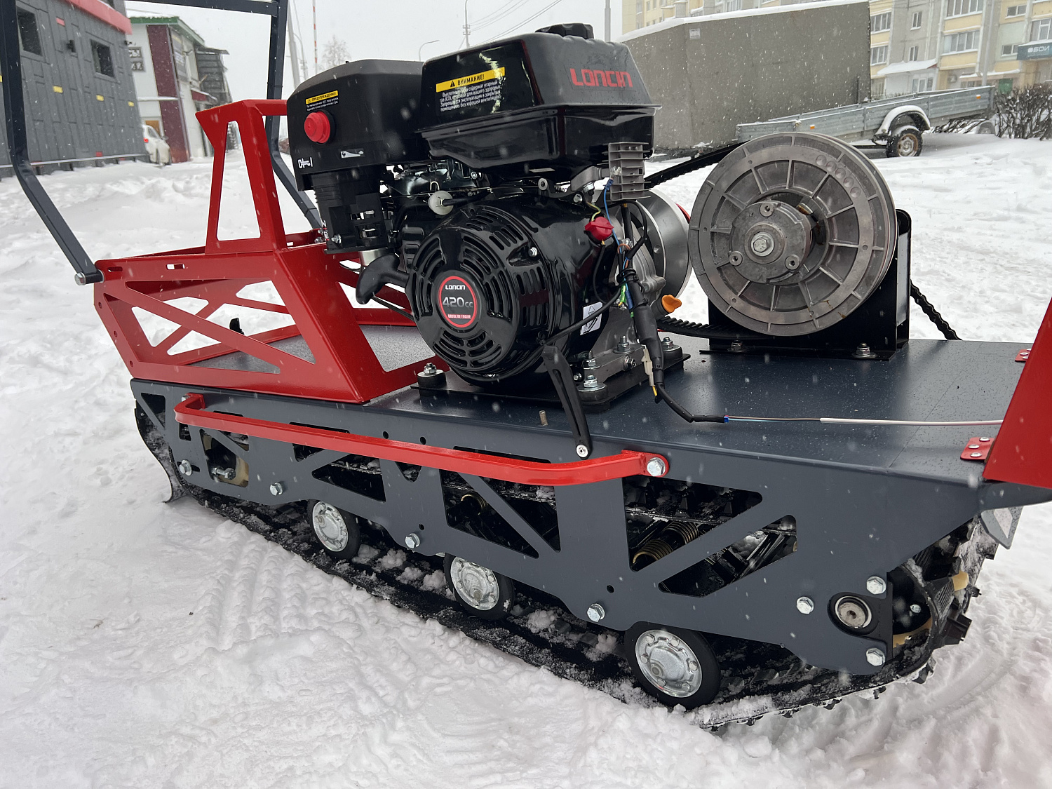 Мотобуксировщик EX-MOTO SNOWDOG S500 15л.с в Электростали