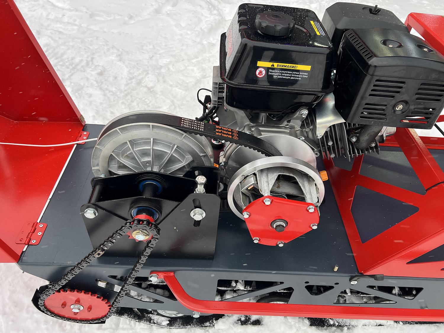 Мотобуксировщик EX-MOTO SNOWDOG S500 15л.с в Электростали