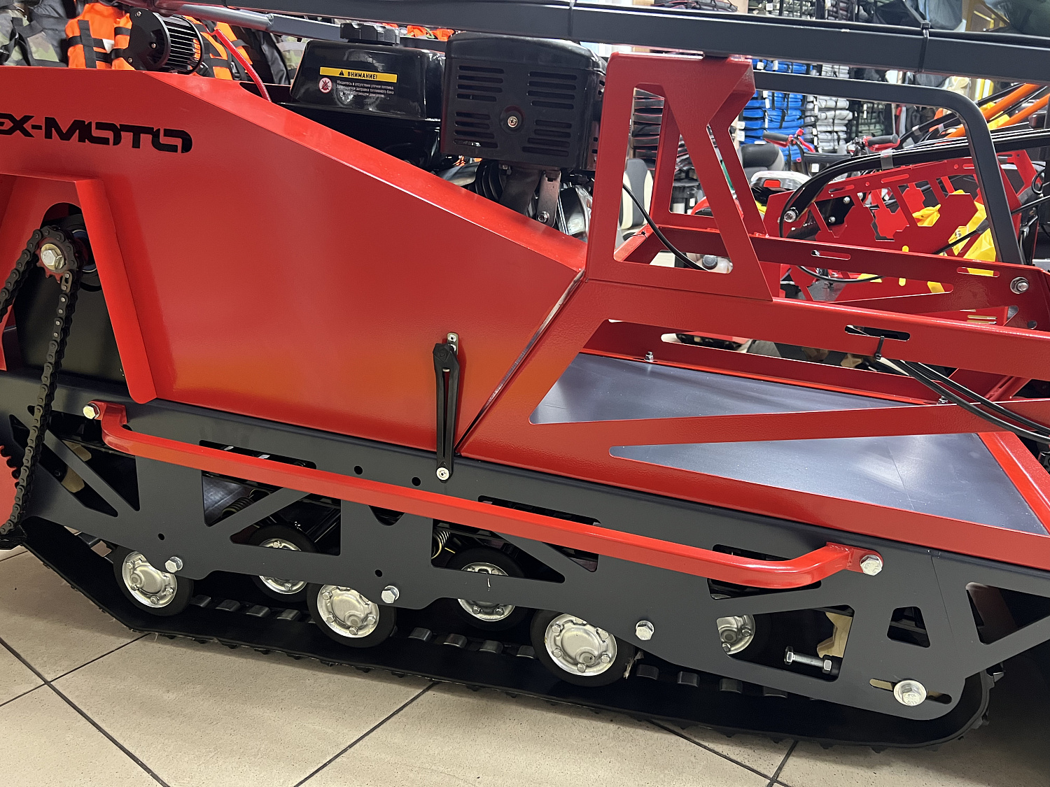 Мотобуксировщик EX-MOTO SNOWDOG S500 15л.с в Электростали