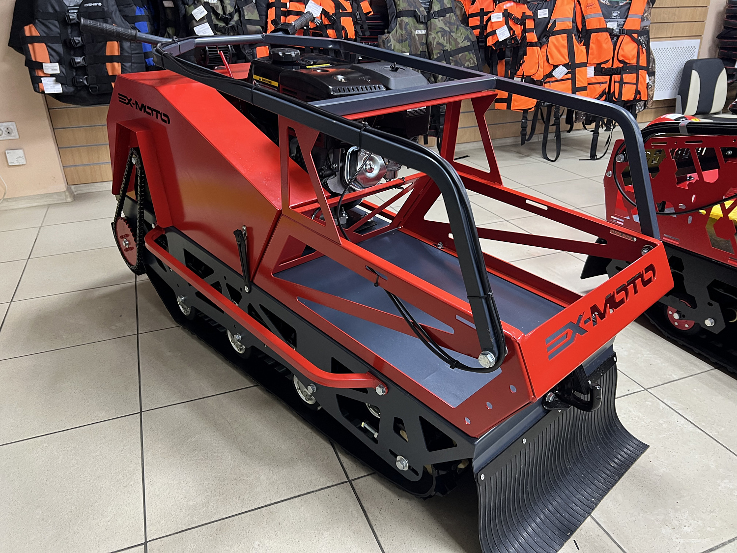 Мотобуксировщик EX-MOTO SNOWDOG S500 15л.с в Электростали