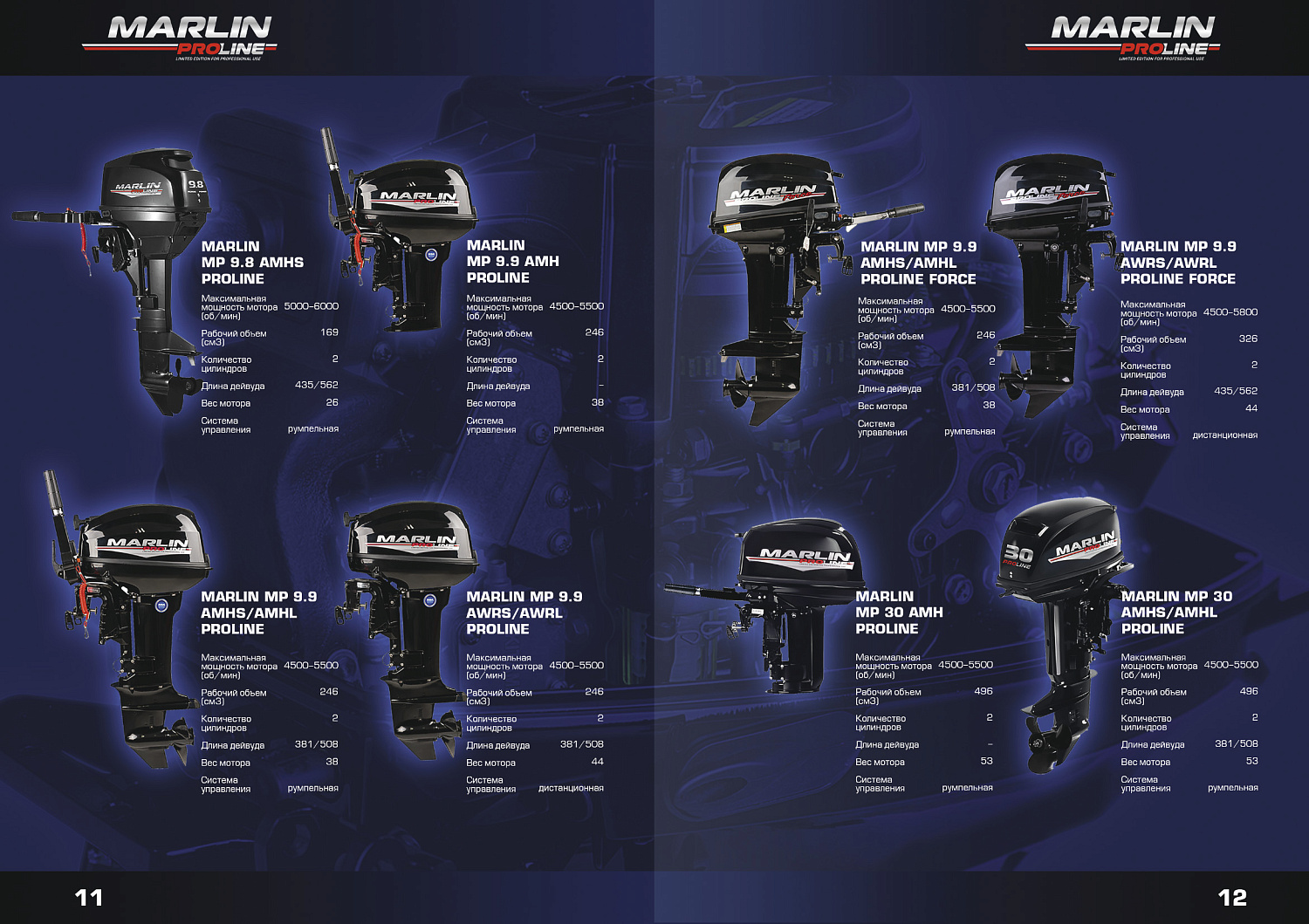 Лодочный мотор MARLIN PROLINE MP 40 AERTL в Электростали