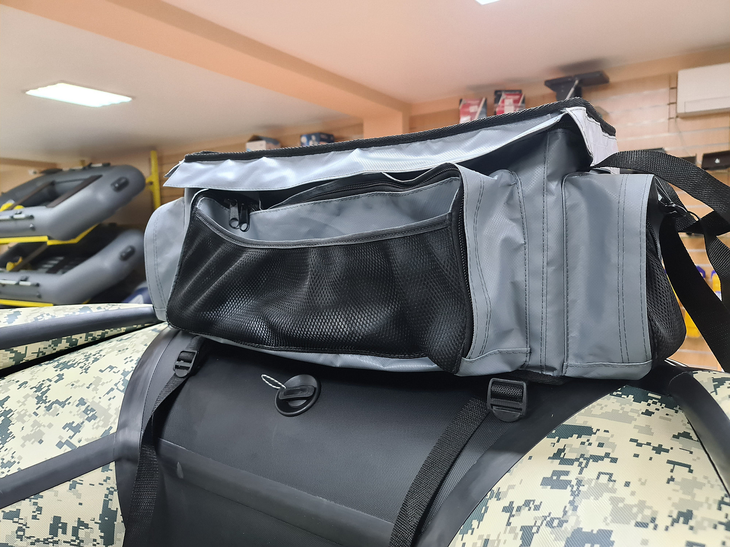 СУМКА ЛЮКС НА БАЛЛОН ДЛЯ ЛОДОК ПВХ 50Х25Х25 СМ в Электростали