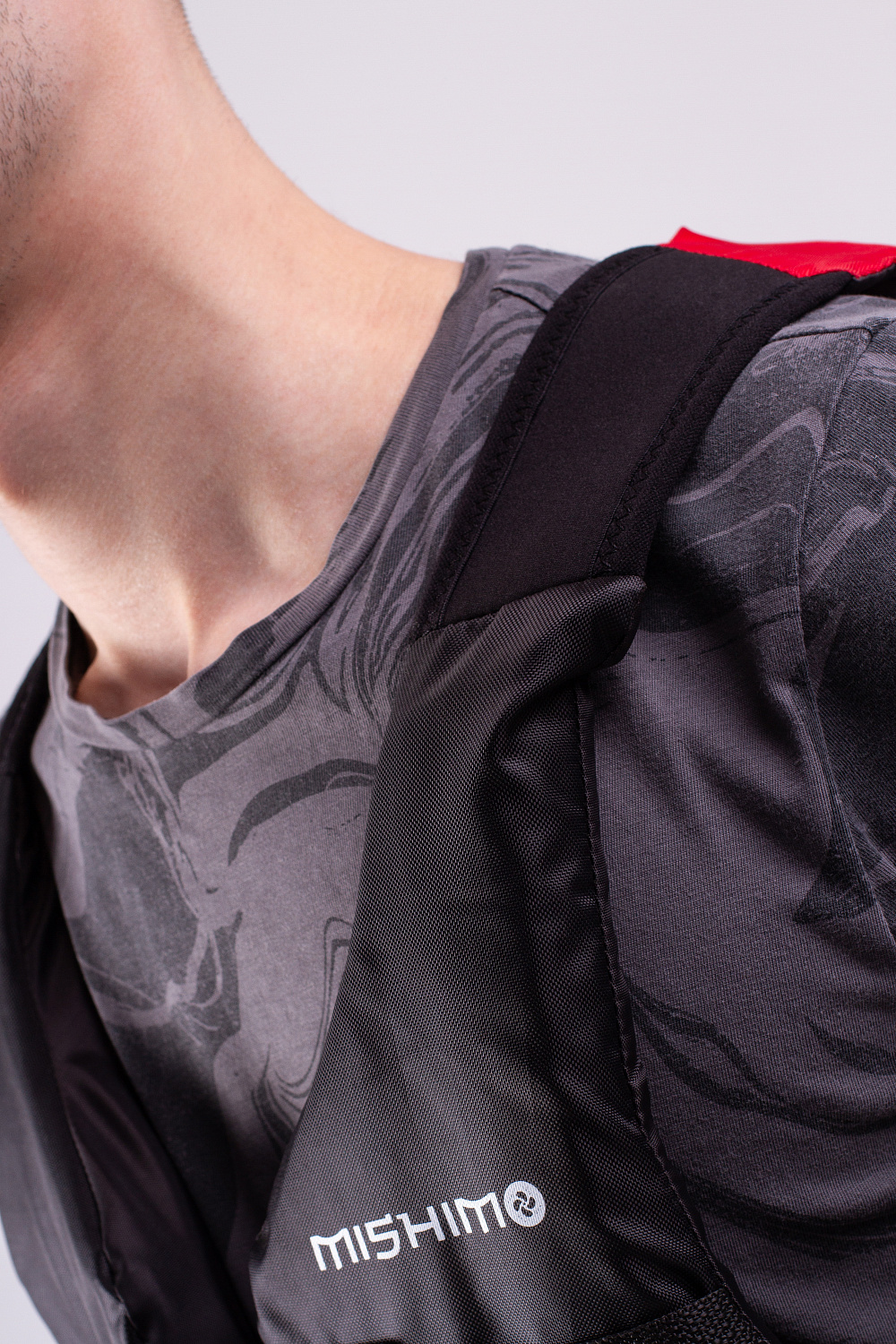 Жилет спасательный MISHIMO PRO Премиум качества Черно-красный в Электростали