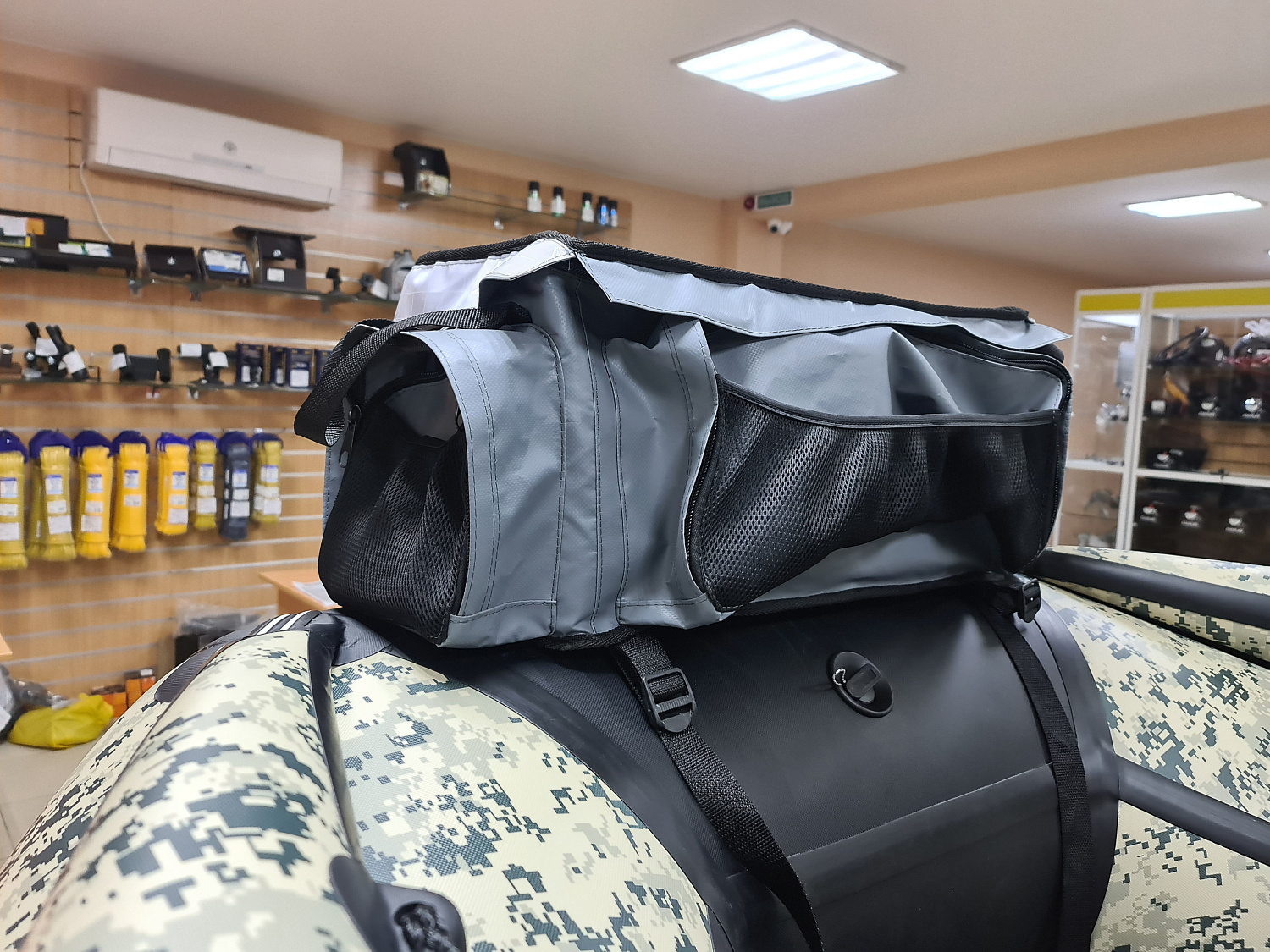 СУМКА ЛЮКС НА БАЛЛОН ДЛЯ ЛОДОК ПВХ 50Х25Х25 СМ в Электростали